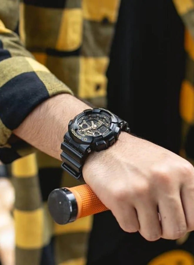 شوك ساعة جي شوك كاموفلاج للرجال GA-100CF-1A9 - Image 4